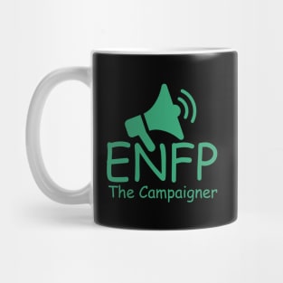 ENFP The Campaigner MBTI types 8C Myers Briggs personality gift with icon Mug